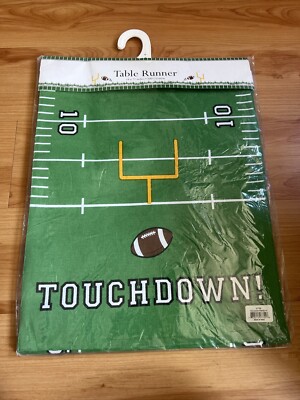 Touchdown Football 100% Cotton Table Runners - 14