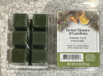 2 Packs Better Homes & Gardens Fresh Cut Fraiser Wax Cubes-image