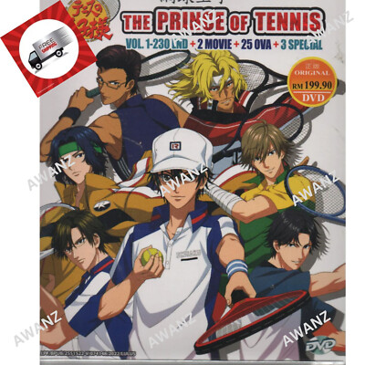Anime The Prince of Tennis Complete Vol.1-230 + 2 Movies+25 OVA+3 Special DVD-image