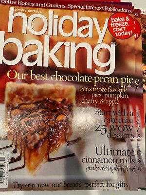 Better Homes and Garden Magazine Simply Perfect Holiday Baking 2005-image