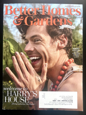 Better Homes & Gardens Magazine June 2022 Harry Styles-image
