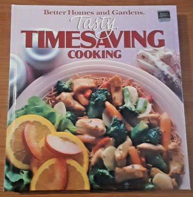 Better Homes and Gardens Tasty Timesaving Cooking HC cookbook 1988 First edition-image