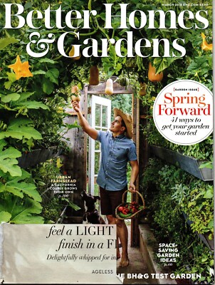 Better Homes & Gardens Magazine March 2018 Get Your Garden Started-image