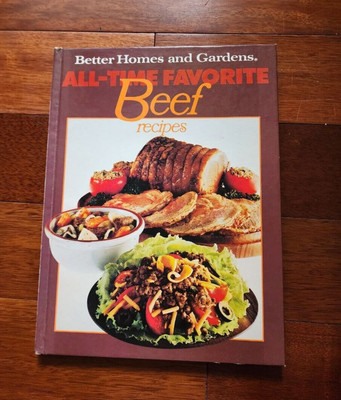 Vintage 1977 Better Homes & Gardens All-Time Favorite Beef Recipes Cookbook-image