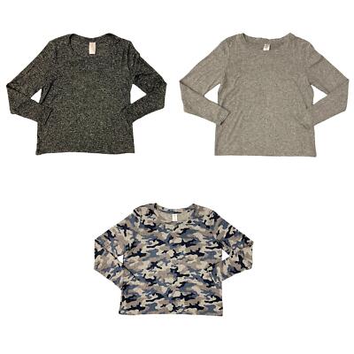 Member's Mark Women's Soft Brushed Relaxed Fit Long Sleeve Cozy Top-image