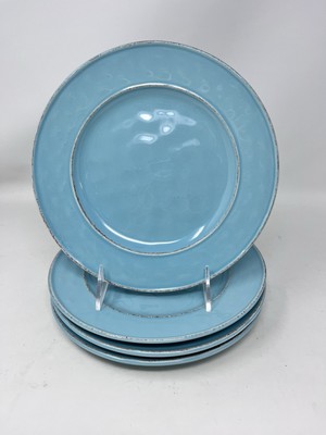 Pier 1 Martillo Blue Sky -  8 1/2 inch GUC!! Salad Plate Inv #23-image