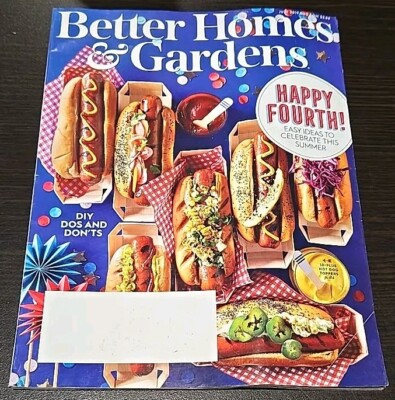 Better Homes & Gardens Magazine July 2019 Happy Fourth!-image