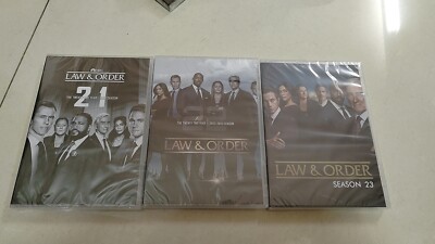 Law & Order Complete Seasons 21-22-23 ( DVD SET ) Brand New & Sealed-image