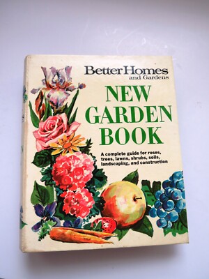 Better Homes and Gardens New Garden Book - 5 Ring Binder Hardcover  1968-image