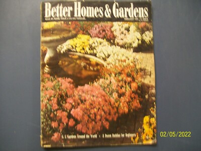 February 1945 Better Homes & Gardens Magazine- Bedrooms - G.I. Gardens - Tools-image