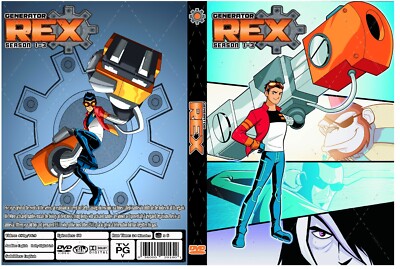 Generator Rex Complete Animated Series Season 1-3 Episodes 1-60 English Audio-image