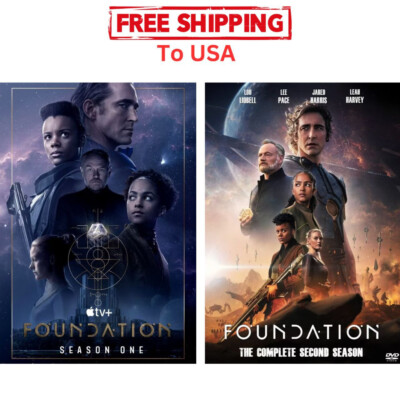 Foundation TV Series New DVD Season 1 Season 2 Full HD 2021-2023 All Region Free-image