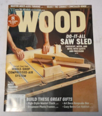 B & G Wood Magazine (Vol 41, JANUARY 2025), Back Issue, SAW SHED-image