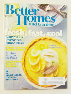 Vintage Better Home And Gardens Magazine | August 2012 | Decorating | Cooking-image