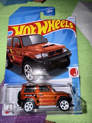 HOT WHEELS 2024 MITSUBISHI PAJERO EVOLUTION METALFLAKE BURNT ORANGE 169/250-image