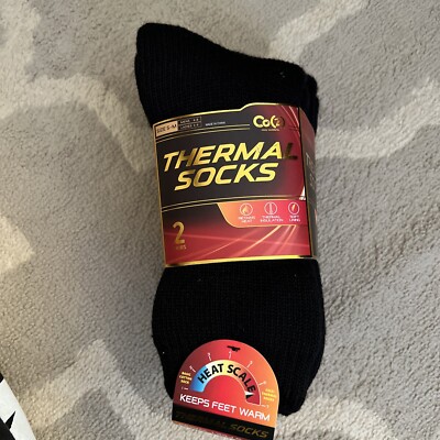 Cozy Comfort Thermal Socks, Retains Heat, Soft Lining, Thermal Insulation S-M-image