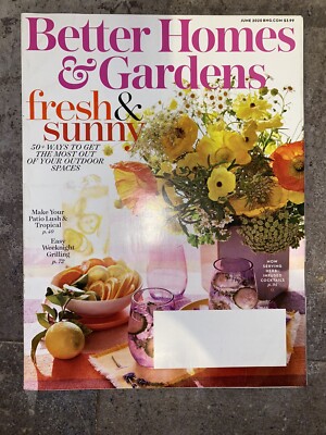 Better Homes & Gardens Magazine June 2020-image