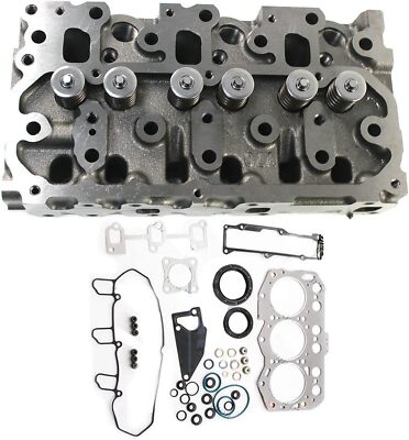Complete Cylinder Head Assy & Full Gasket Set for Yanmar 3TNM74 3TNM74F-SAKV-image