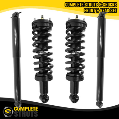 2004-2012 Chevrolet Colorado RWD Front Complete Struts & Rear Shock Absorbers-image