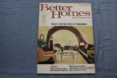 1970 FEBRUARY BETTER HOMES AND GARDENS MAGAZINE - EXCITING IDEAS COVER - E 9700-image