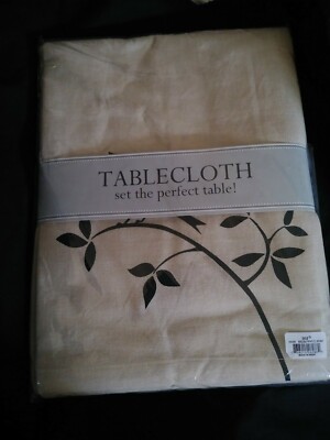 Design Imports Bird & Floral Burlap 60