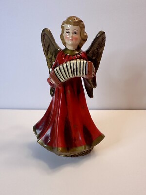 MCM Christmas Angel, A Holiday Santa Creation Exclusive No Chip Or Break Vintage-image