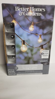 Better Homes & Gardens String Lights, 20 Lights, New-image