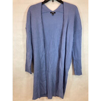 Chic Knit Elegance: Large Blue  Women's Sweater - Cozy Comfort & Timeless Style-image