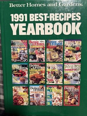 Best Recipes, 1991 by Better Homes and Gardens Editors (1991, Hardcover)-image