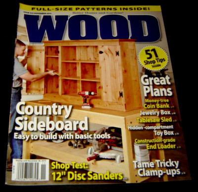 Better Homes & Gardens Wood Magazine Issue 222 November 2013-image