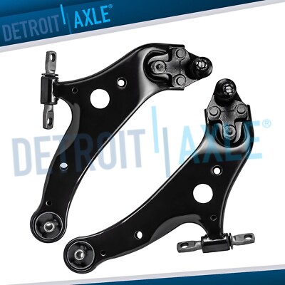 Front Lower Control Arms w/Ball Joints for Lexus RX350 RX450h Toyota Highlander-image