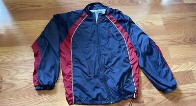 Vintage New Balance Blue Red Windbreaker Jacket Men's Size X-Large Y2K Retro-image