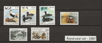 Aland Finland 1987 year set MNH complete-image