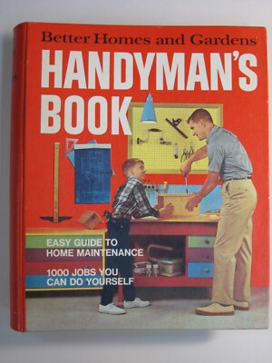 Home Handyman's Book 1970  Better Homes & Gardens  5-Ring Binder with Index Tabs-image