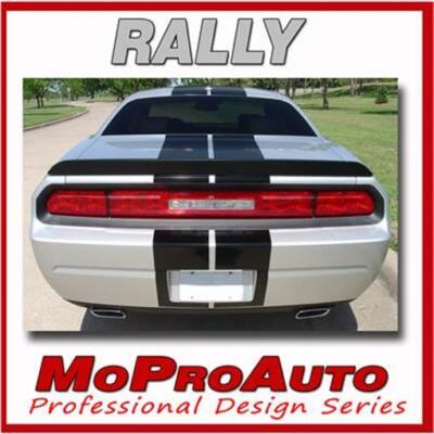 2014 Challenger Rally Racing Stripe Decal Vinyl Graphic - 3M Pro Grade E43-image