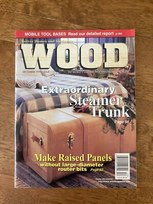 Better Homes and Gardens Wood Issue 110 December 1998 Paperback -image