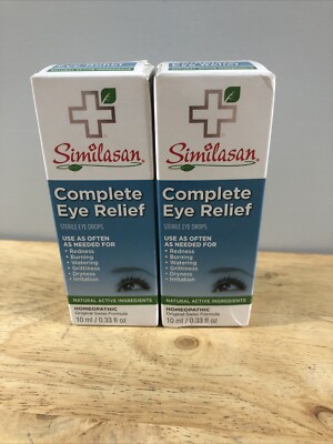 Similasan Complete Eye Relief Drops  0.33 fl oz Exp 7/2025+-image