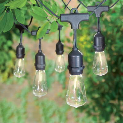 Better Homes & Gardens 15-Count Shatterproof Edison Bulb Outdoor String Lights-image