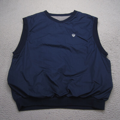 Vintage Polo Ralph Lauren Vest Mens XL Reversible Sport Windbreaker Rain Golf-image