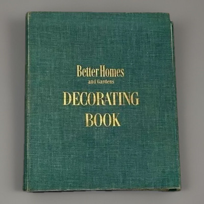 MCM 1956 Better Homes and Gardens Decorating REFERENCE DECOR and Cookbook Issue-image