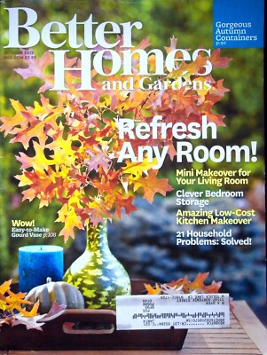 BETTER HOMES AND GARDENS - MAGAZINE, OCTOBER 2013 BEDROOM STORAGE-image