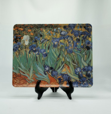 Irises by Van Gogh Rectangle Tray 12