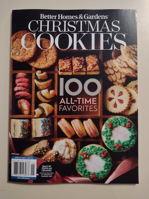 BETTER HOMES & GARDENS CHRISTMAS COOKIES 2024 MAGAZINE ALL TIME FAVORITES -image
