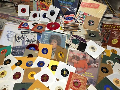 45 rpm 1970's 80's and 90's you pick great jukebox hits 45rpm 7 inch VOL 1-image