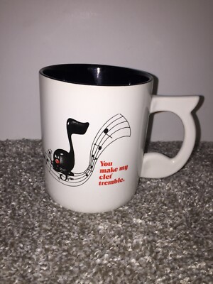 Design House Vintage 1986 Enesco Imports Corp Music Theme Coffee Mug-image