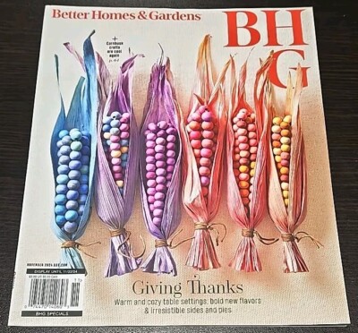 Better Homes & Gardens Magazine November 2024 BHG-image