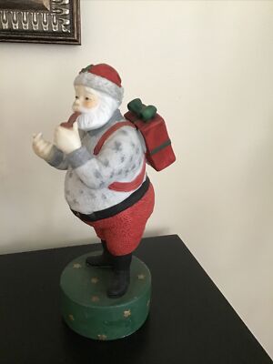 Dept. 56 Retired Santa Claus Wind Up Musical 12