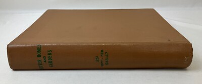 VINTAGE Better Homes and Gardens September-February 1946-1947 Library Bound-image