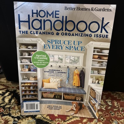 Home Handbook: Better Homes & Gardens Magazine 2025  The Cleaning & Organizing-image