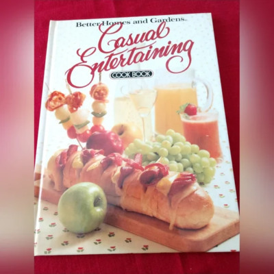 Better Homes & Gardens Casual Entertaining Cookbook Recipes Hardcover-image
